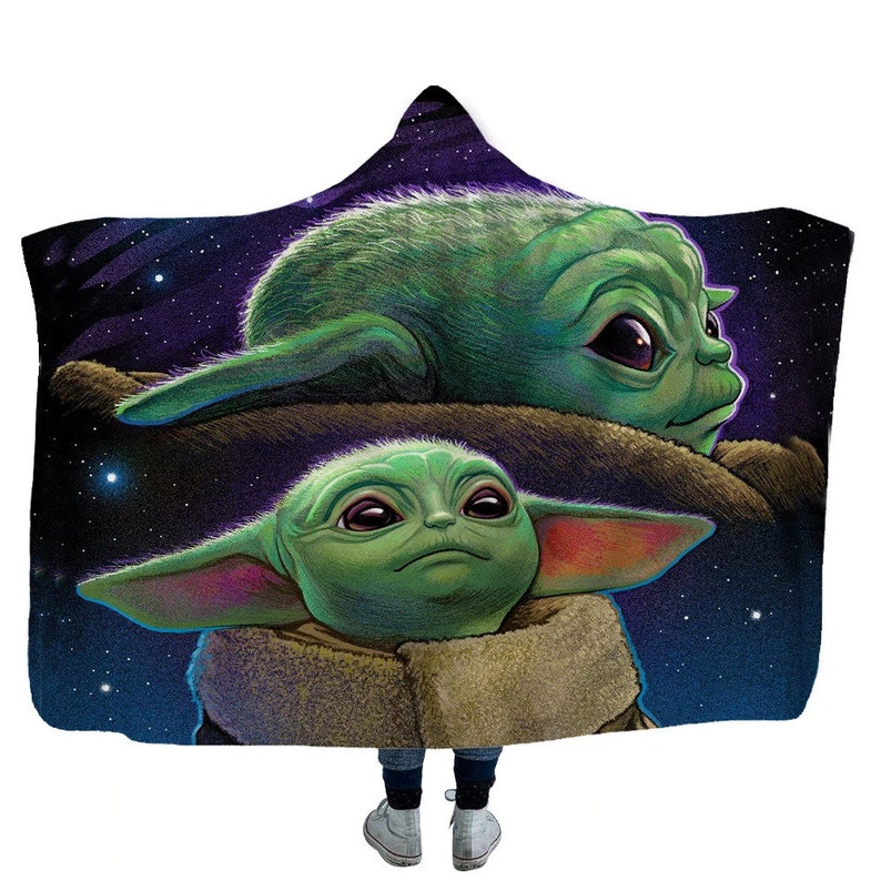 Baby Yoda Grogu 9 Styles Hooded Cloak Magic Hat Blanket Etsy