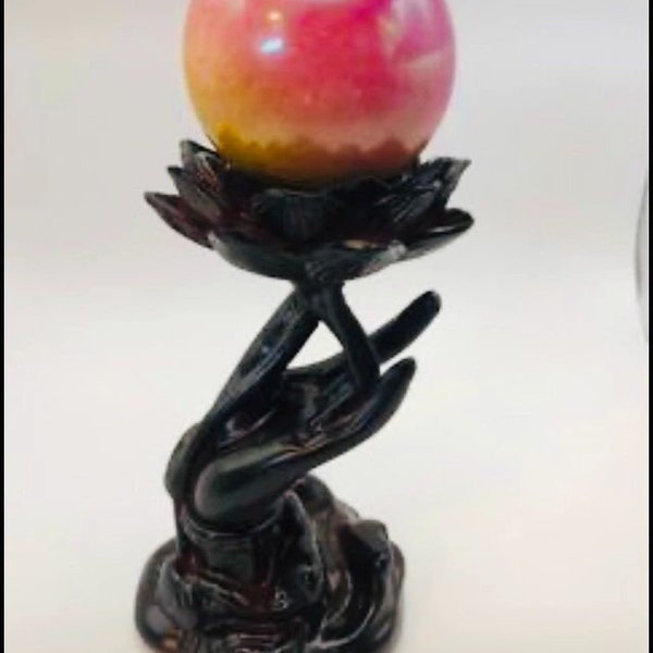 Handhalten Lotus Blume-Kugeln Halter