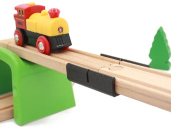 Fittings for Wooden Train Bridge compatible Brio Ikea