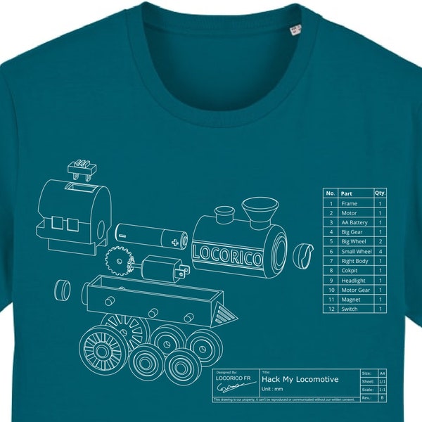 Locomotive Organic T-Shirt