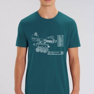 Locomotive Organic T-Shirt image 7