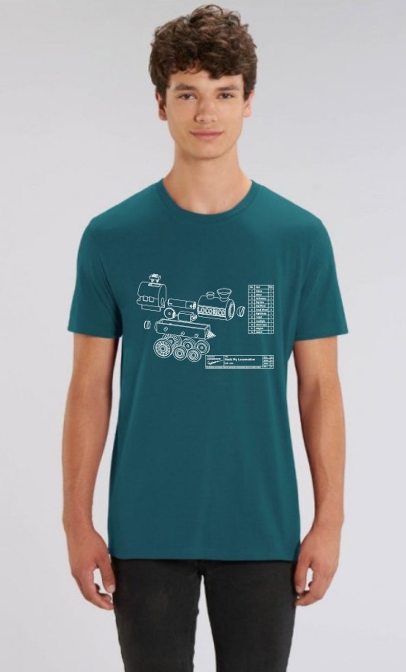 Locomotive Organic T-Shirt image 7