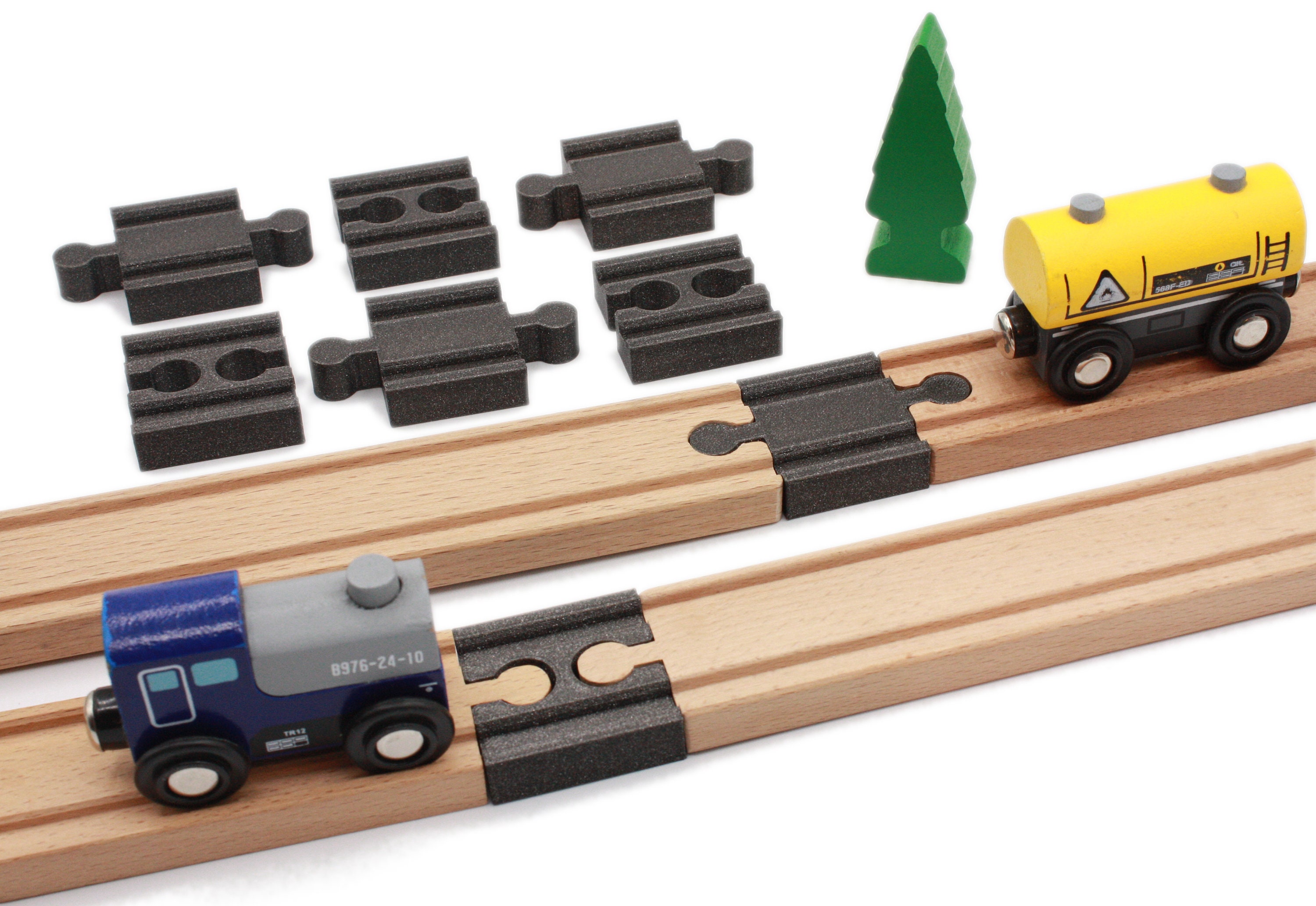 8 Connections for Wooden Train Compatible Brio Ikea Lillabo - Etsy