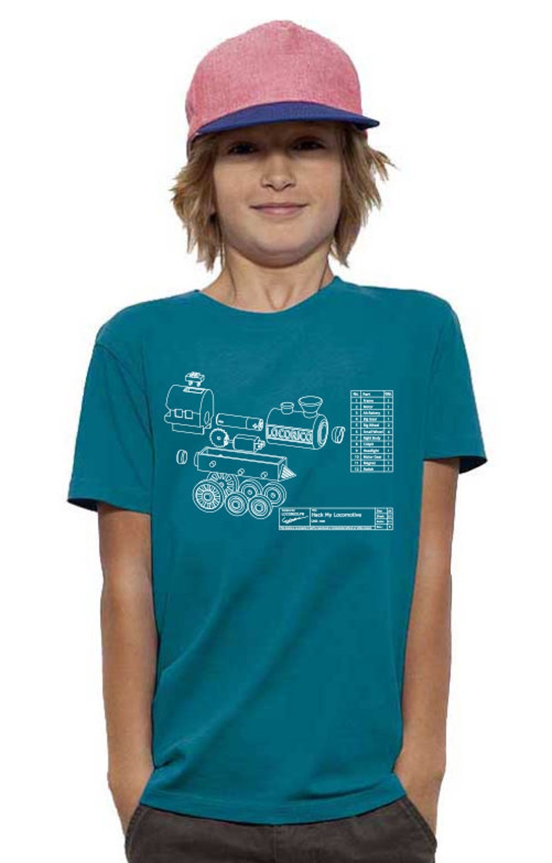 Locomotive Organic T-Shirt image 6