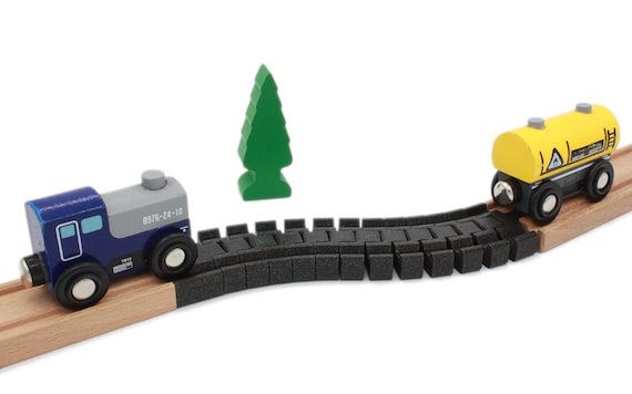 Jeu pour enfant, Rail souple et flexible pour train duplo 