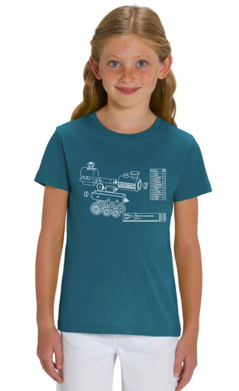 Locomotive Organic T-Shirt image 2