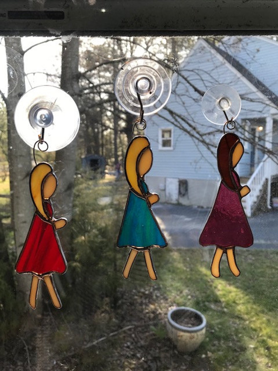 Stained Glass Girls Etsy
