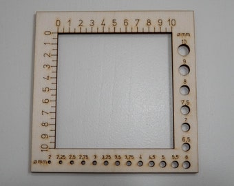 Tellen Frame Hout - Breitheorie Breimachine Liniaal Breien