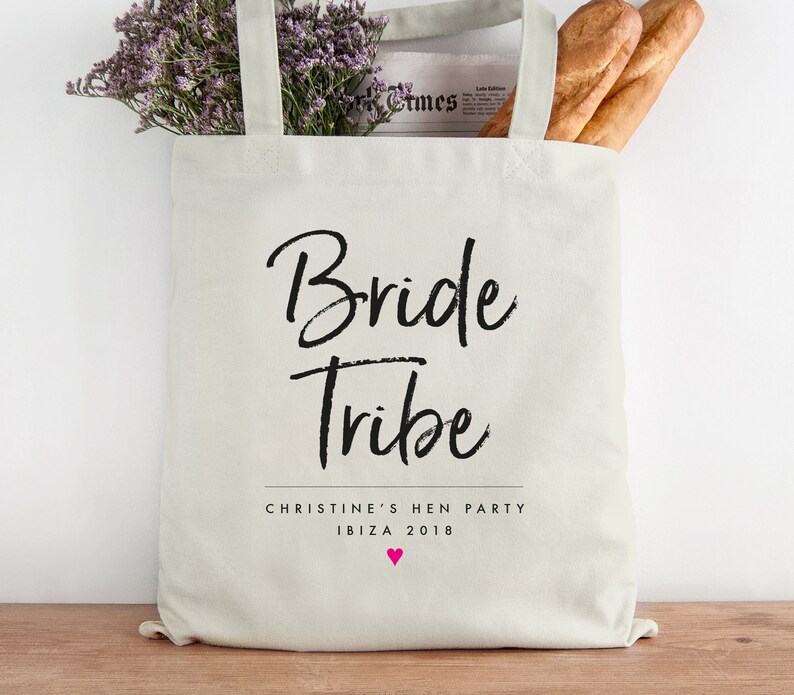 personalised Wedding Party Bridal Tote Bag Bridesmaid Favour Hen Party Gift Bag personalised Wedding Party Bridal Tote Bag Bridesmaid Favour Hen Party Gift Bag