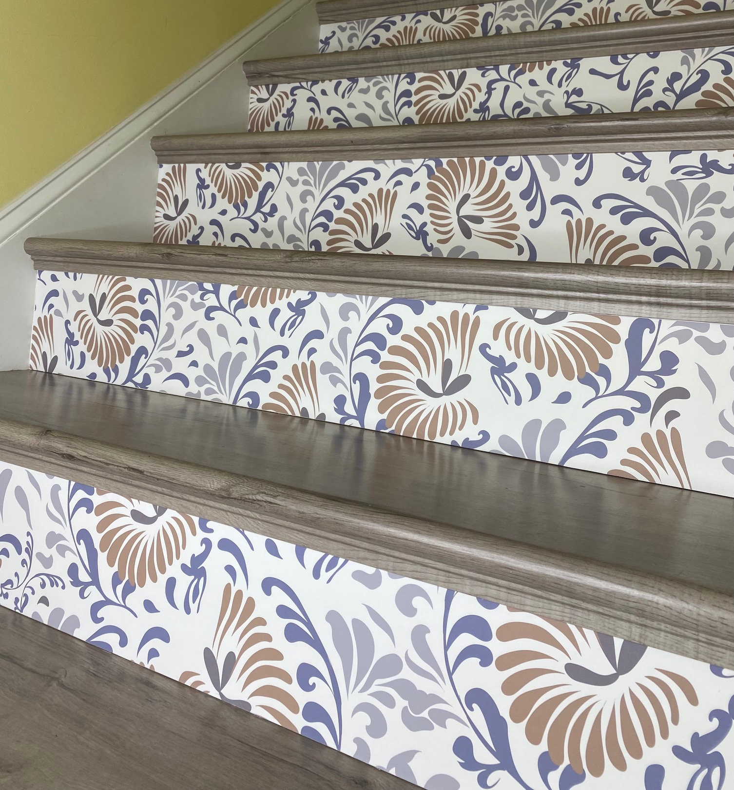 Peel and Stick Wallpaper Stair Riser Decal Removable Stickers Etsy