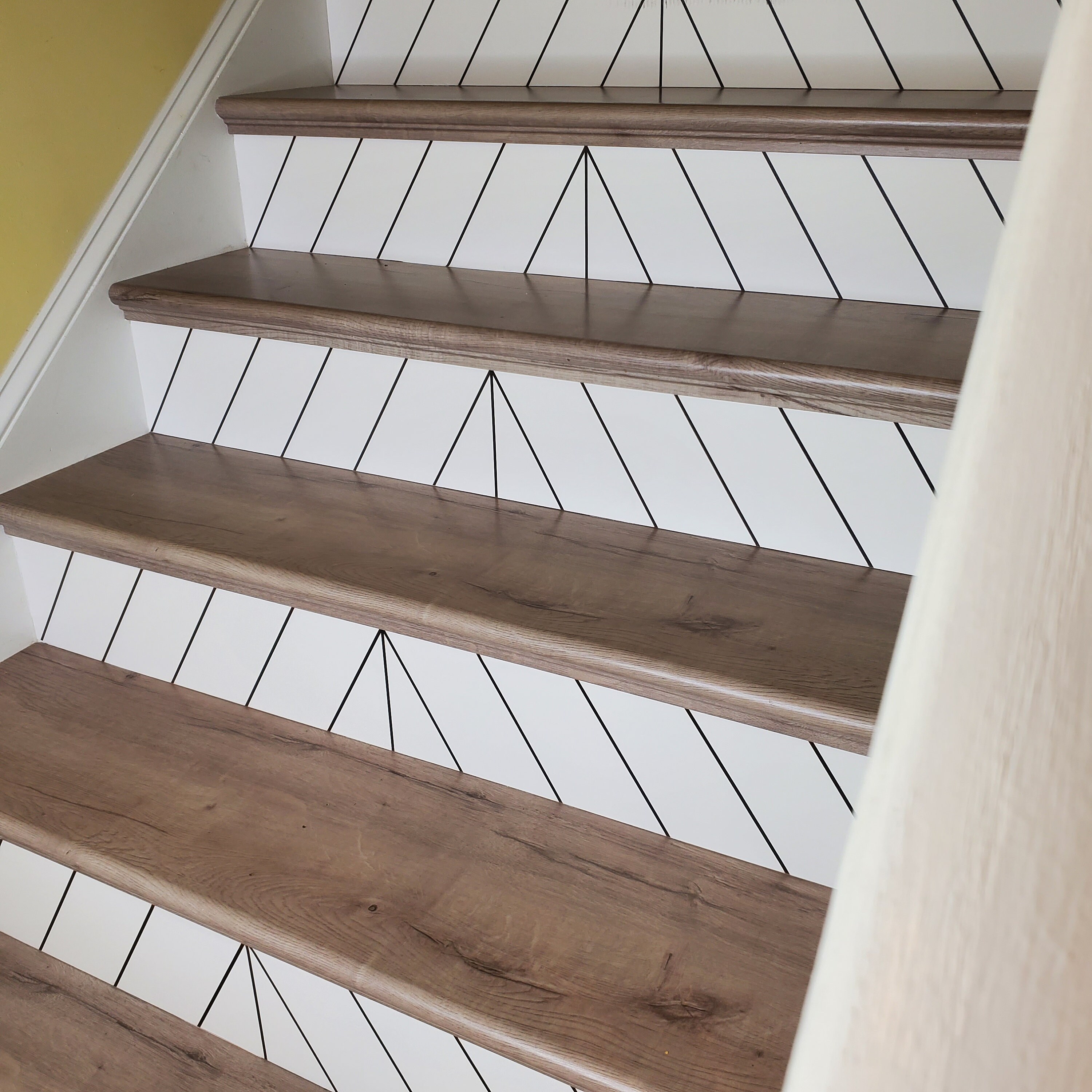 Peel and Stick Wallpaper Stair Riser Decal Removable Stickers Etsy