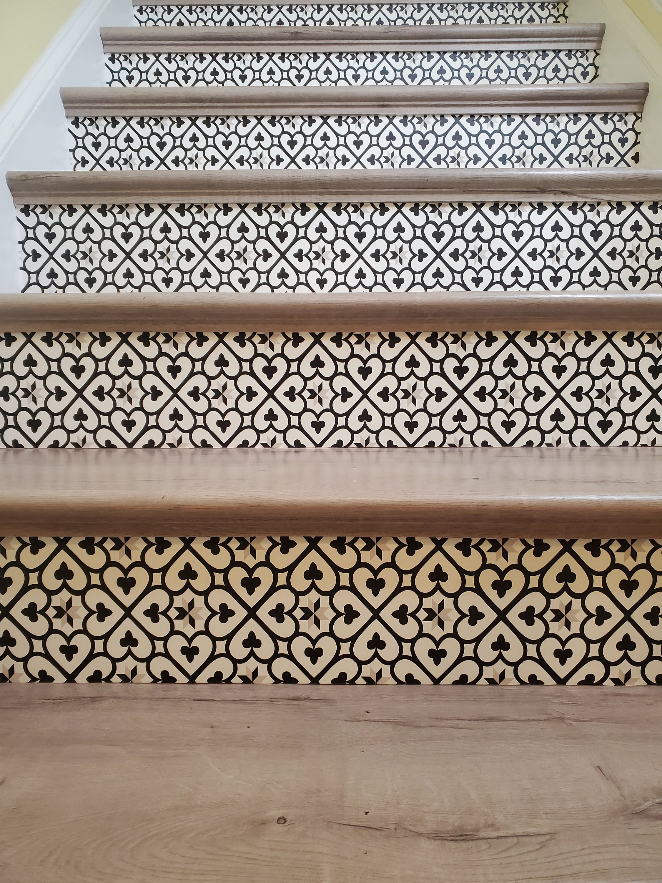 Peel and Stick Wallpaper Stair Riser Decal Removable Stickers Etsy