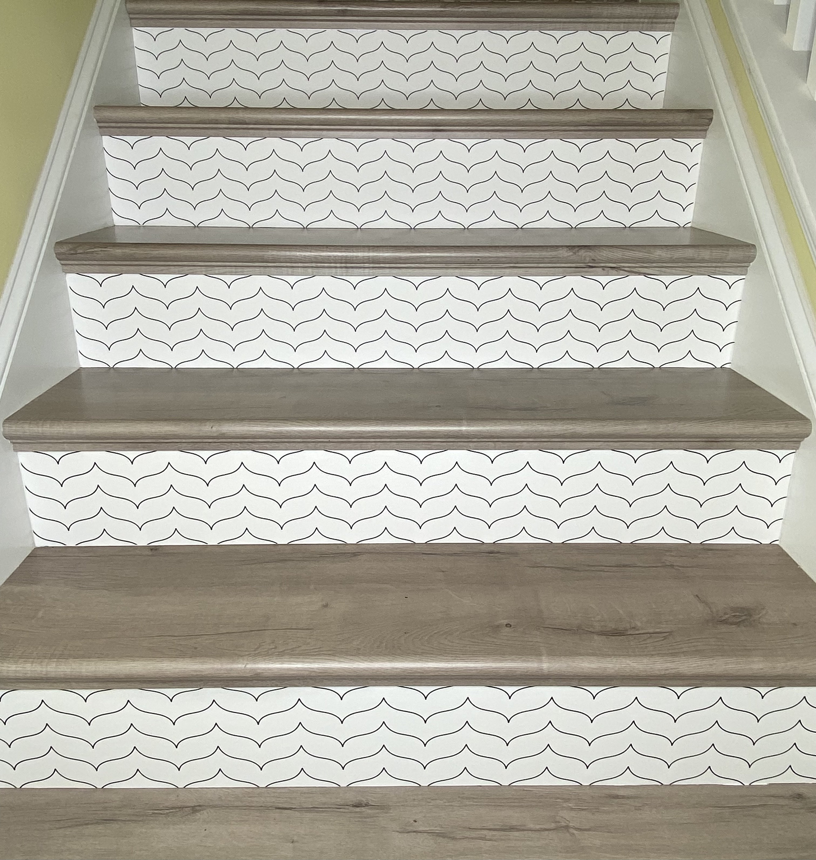 Peel and Stick Wallpaper Stair Riser Decal Removable Stickers Etsy