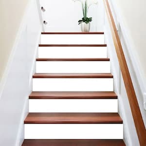Peel and Stick Wallpaper Stair Riser Decal Removable Stickers for Stairs Cut to Order
