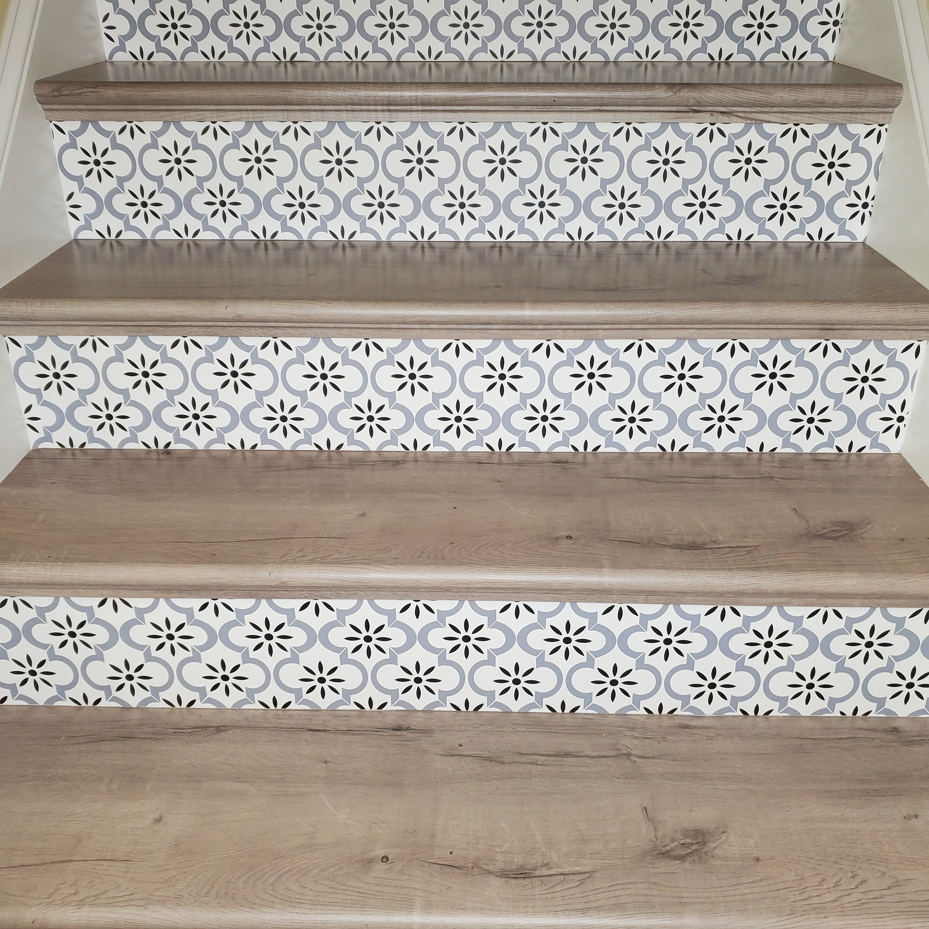 Peel and Stick Wallpaper Stair Riser Decal Removable Stickers Etsy