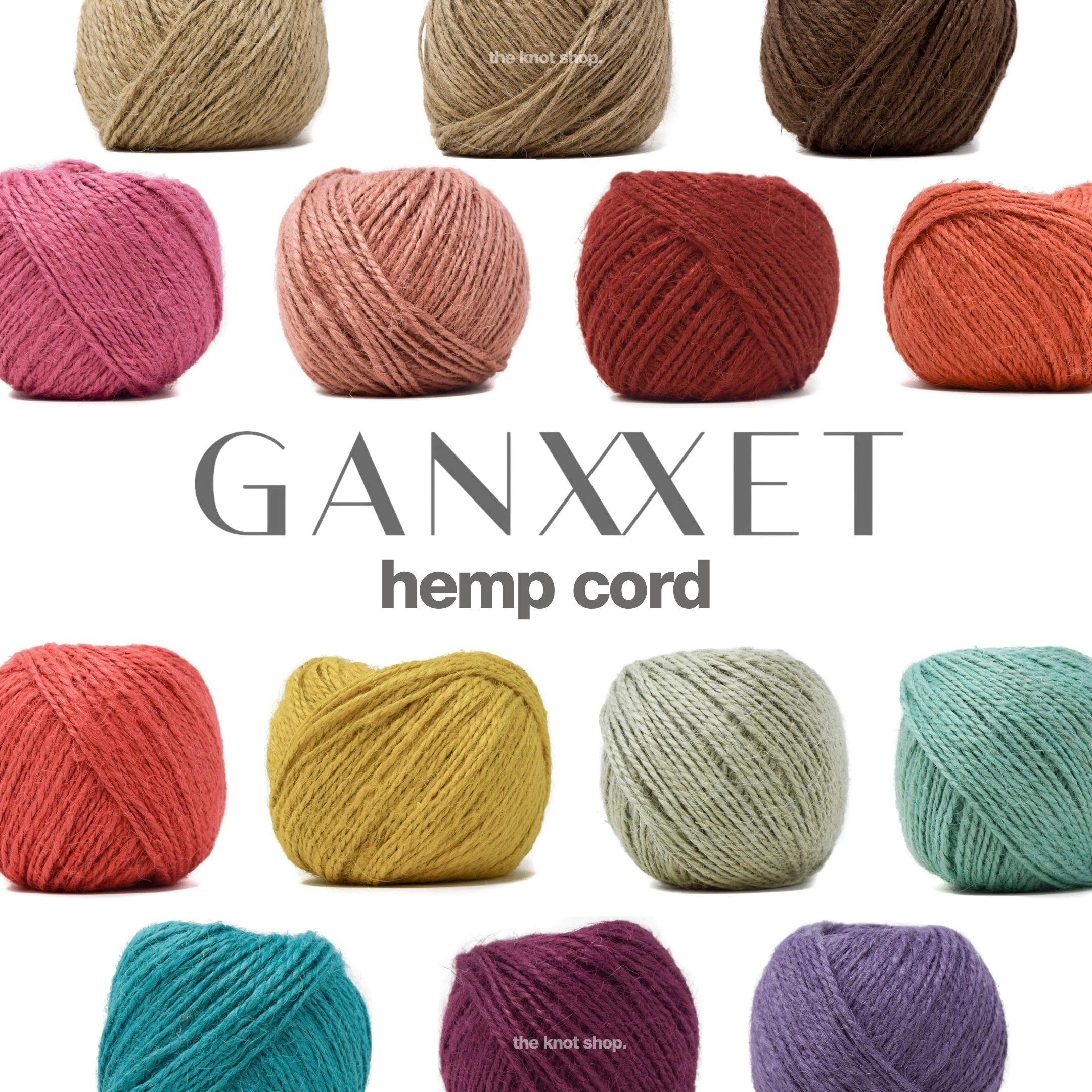 Hemp 100% Eco-friendly Yarn - Lanaknits