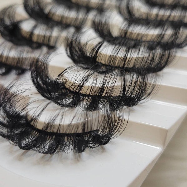 20/7/5 Pairs 3D Mink Lashes Natural False lash Dramatic Volume Fake Lashes Makeup Eyelash Extension Silk Eyelashes