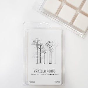 6 oz Vanilla Woods Soy Wax Melts | Heliotrope | Orchid | Sandalwood