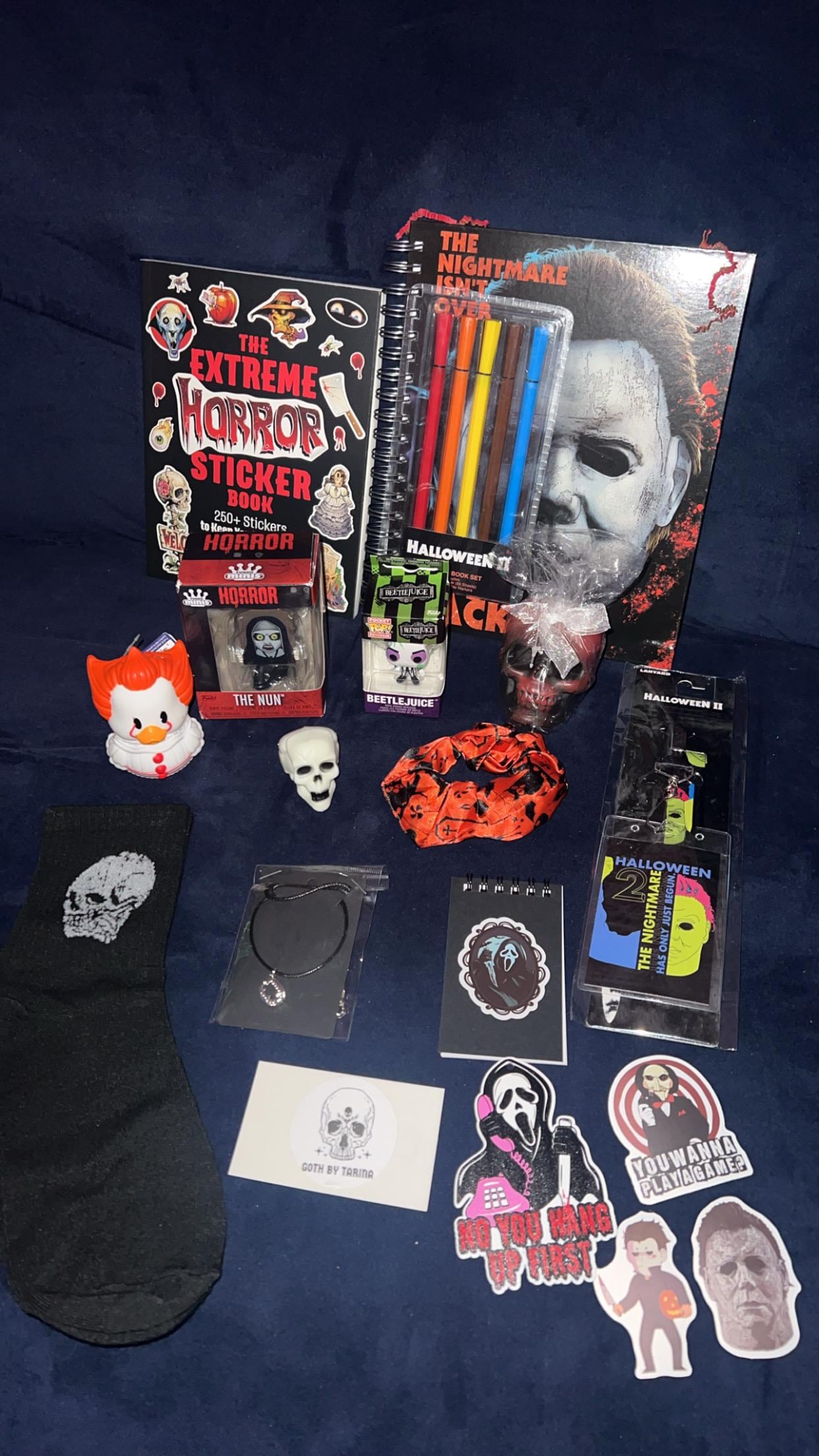 Horror Fanbox Customized Christmas Halloween Horror Fan Mystery Box: Spooky Gift Set ...