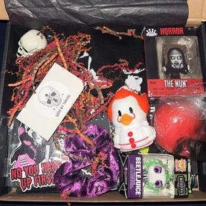 Horror Fanbox Customized Christmas Halloween Horror Fan Mystery Box: Spooky Gift Set ...