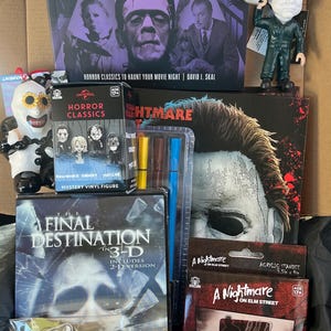 Caja de fans del terror / Caja misteriosa / Caja de regalo / Date un capricho / Halloween / Personalizada / Para él / Navidad espeluznante / Caja de terror / Valloween