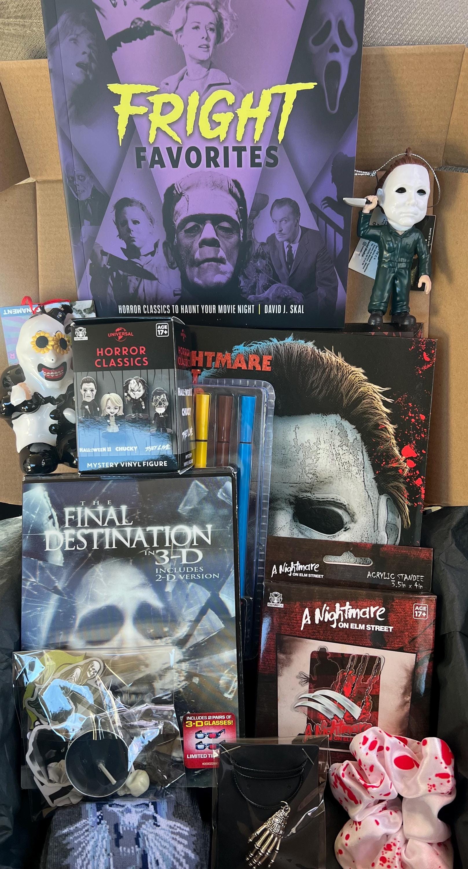 Horror Fanbox Customized Christmas Halloween Horror Fan Mystery Box: Spooky Gift Set ...