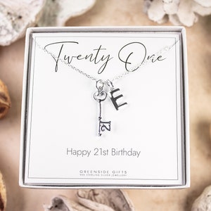 21st Birthday Necklace, 21st Birthday Jewelry, 21st Birthday Gift For Her Personalized, 21st Birthday Best Friend, 21st Birthday Daughter