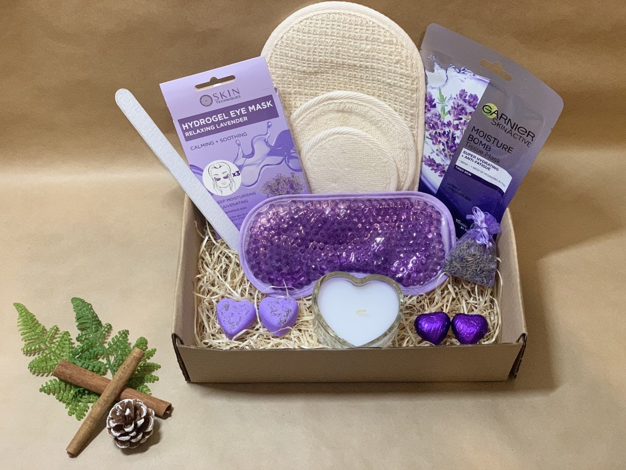 Lavender Pamper Hamper Hamper for Her Care Package for Her Etsy
