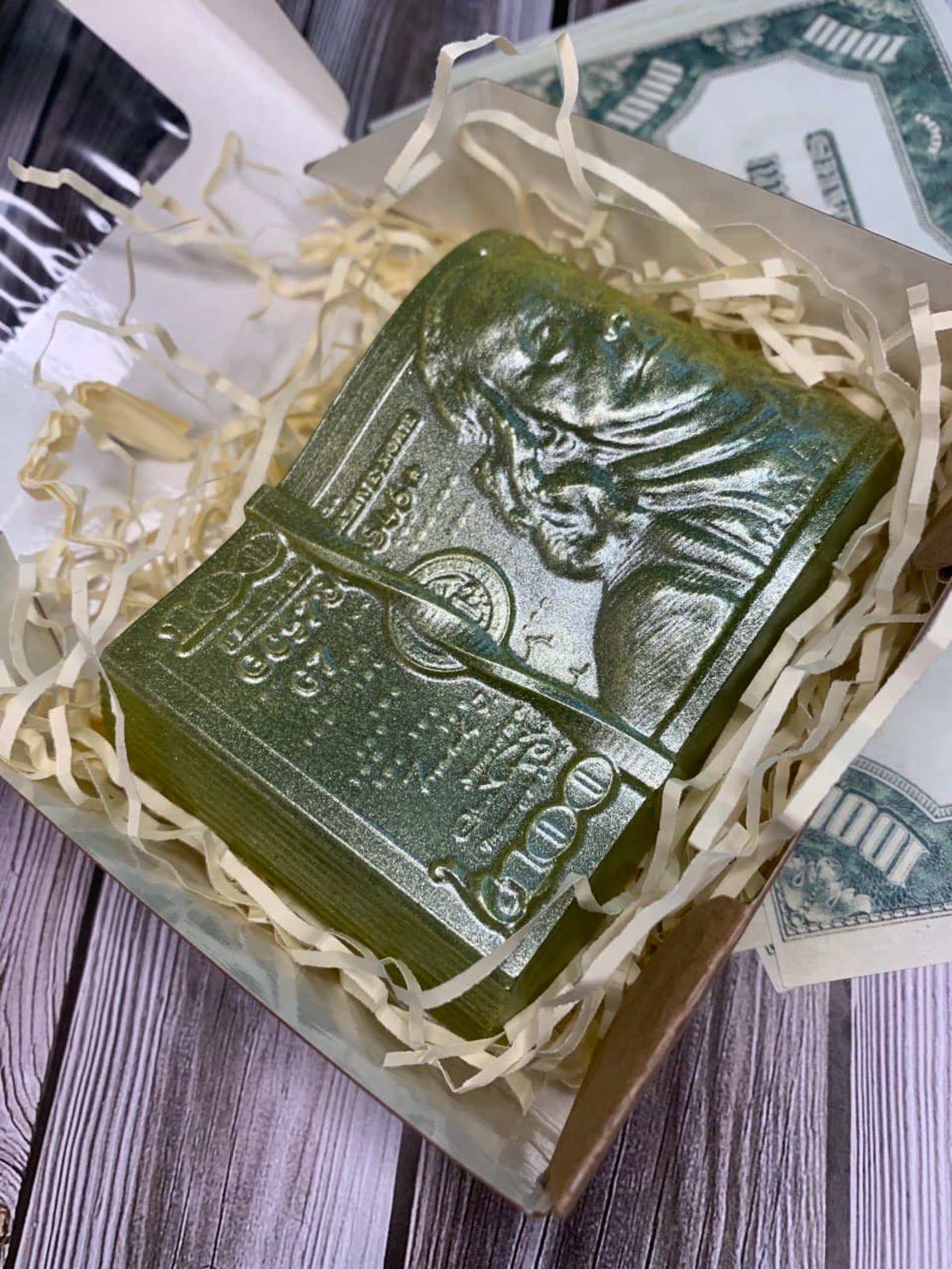 100 Dollar bill soap Money soap Travel soap Gift for him Etsy