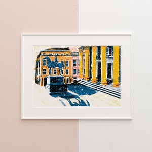 A4 Artist print, Hertog van Wellington, Glasgow print