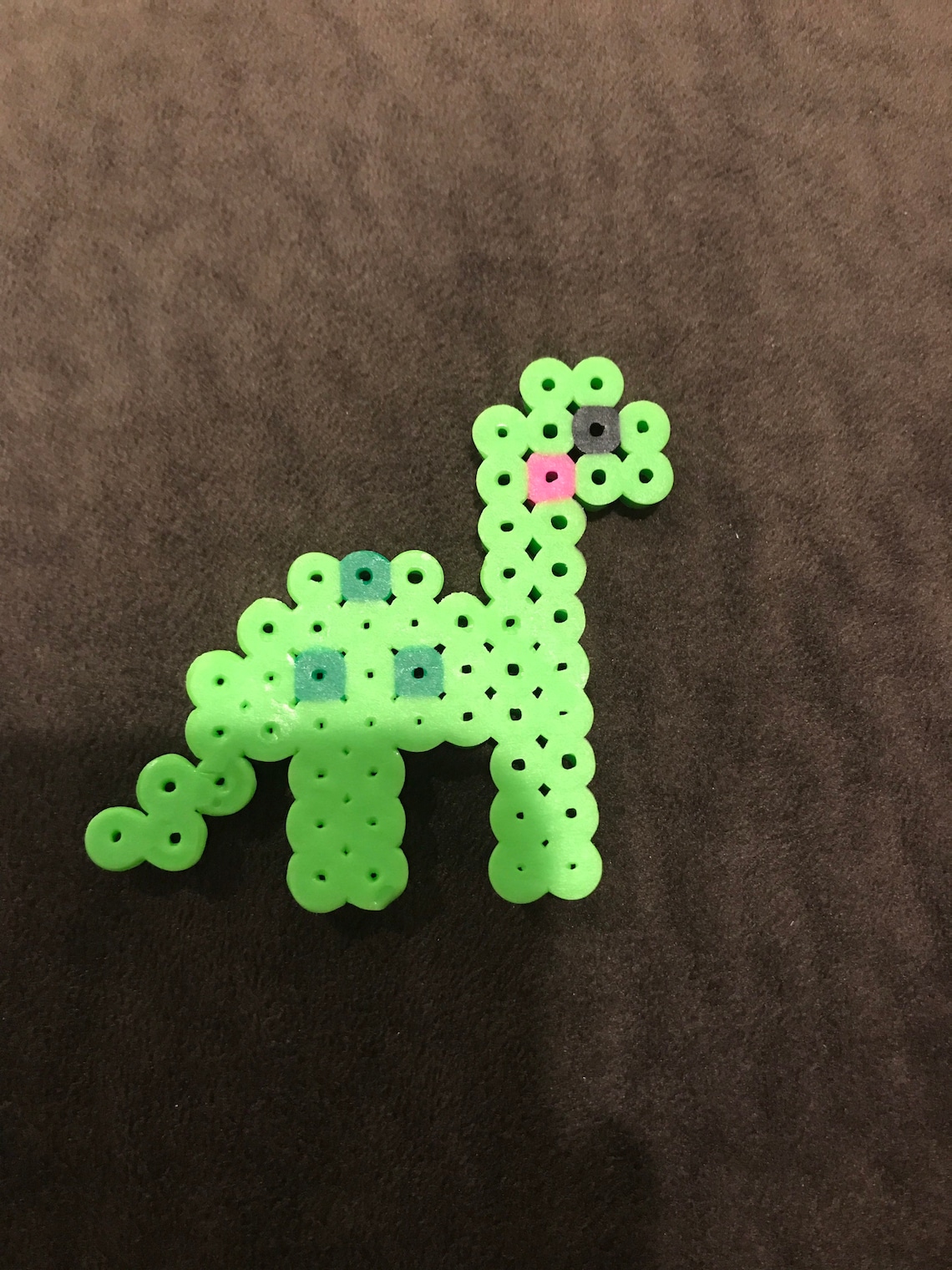 Dinosaur Perler Bead Design - Etsy