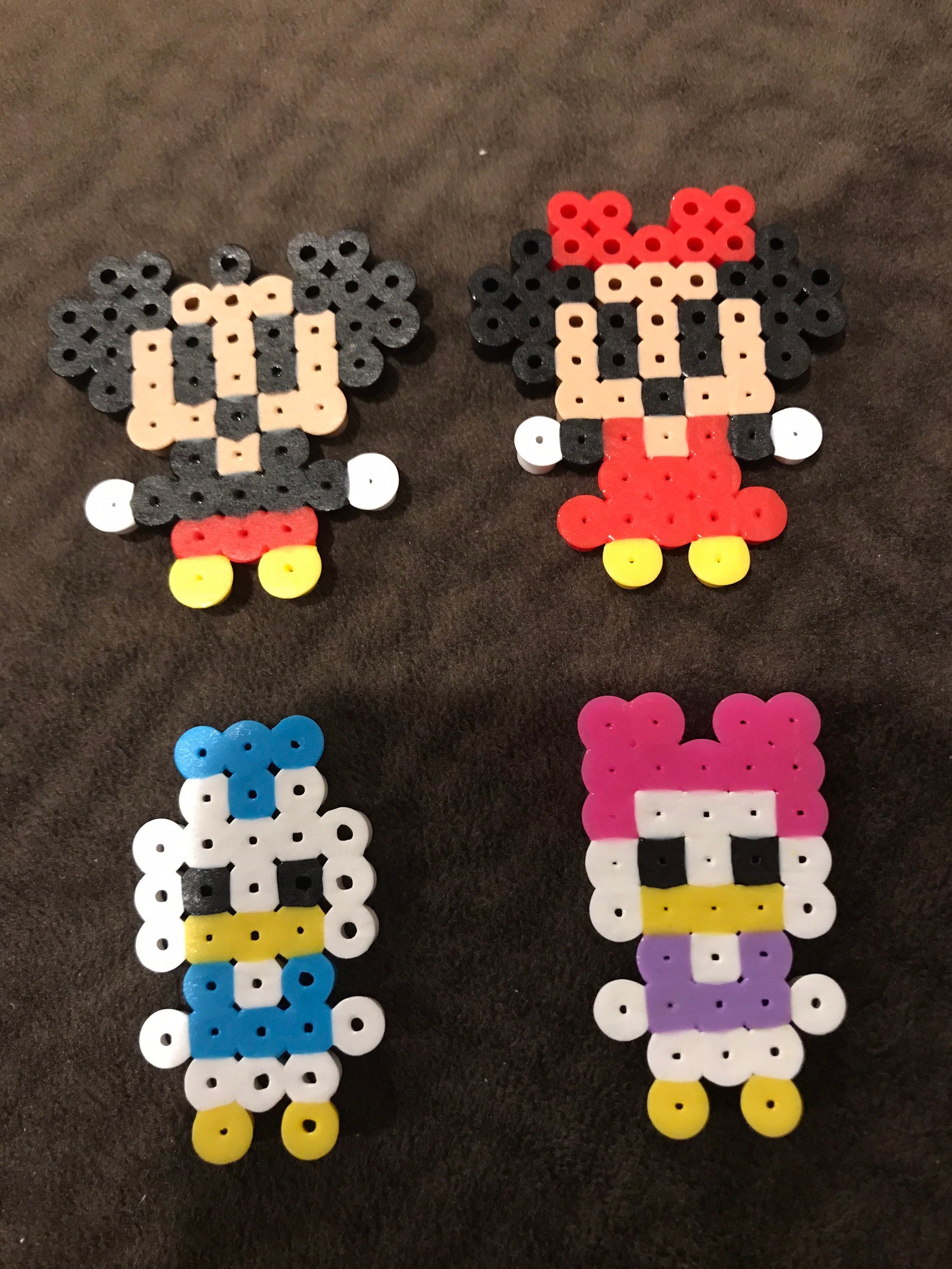 Disney Character Perler Beads En 2023 Perler Beads Ideas, Arte Cuentas ...