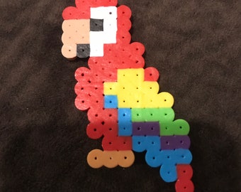 Parrot Perler Bead Design