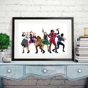Six The Musical print (digital download)