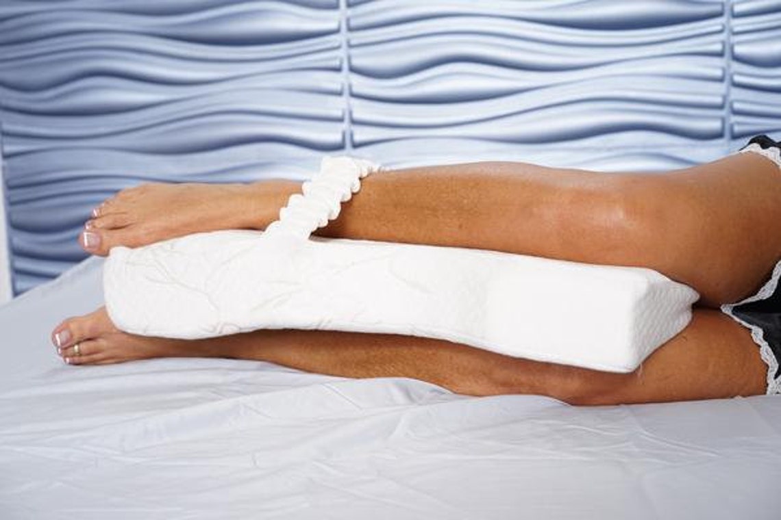 The Knee T Leg Pillow Patented Medical Grade High Back Pain Etsy