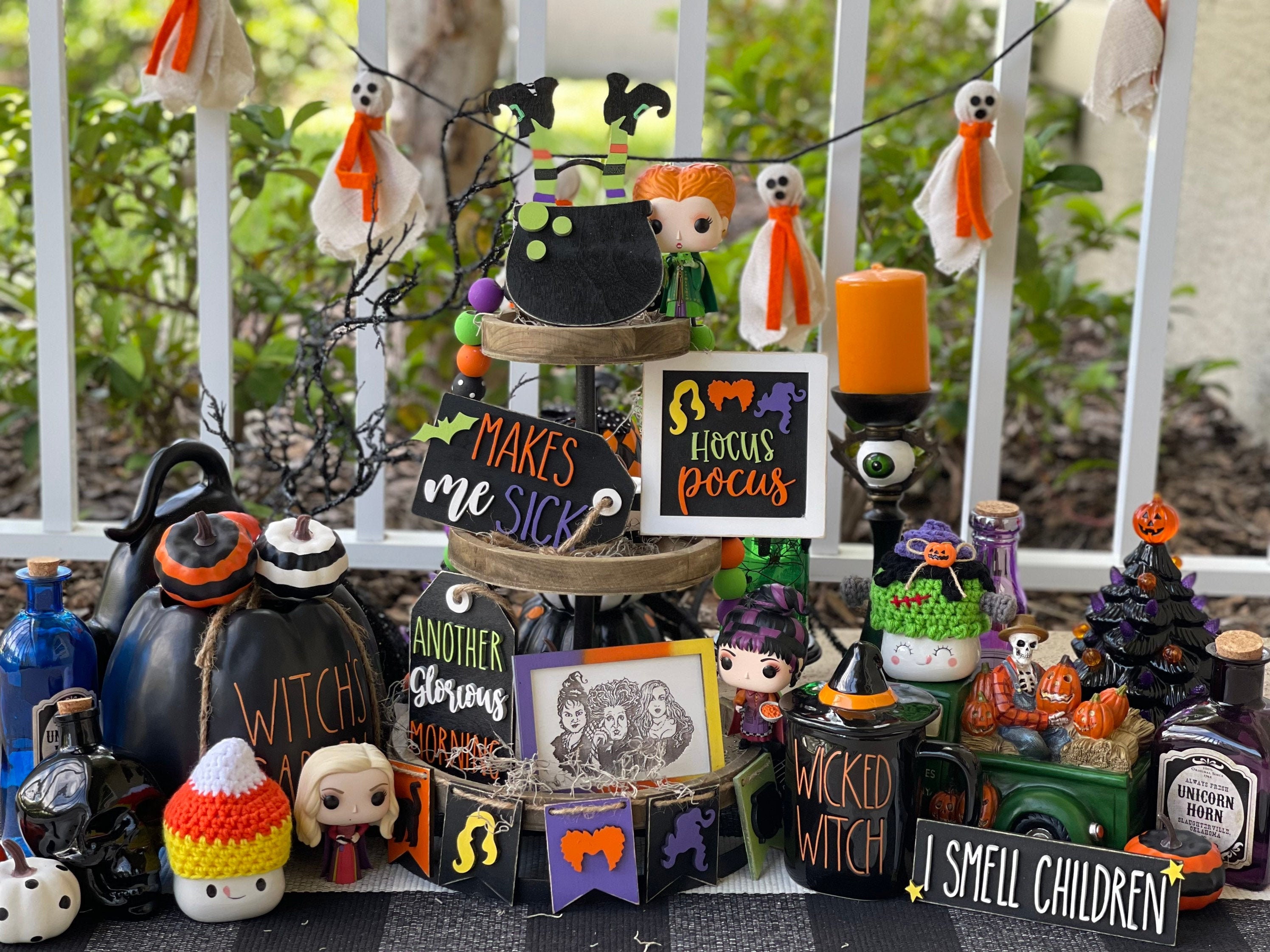 Hocus pocus tier tray set, hocus pocus, Halloween tier tray set, Hall…