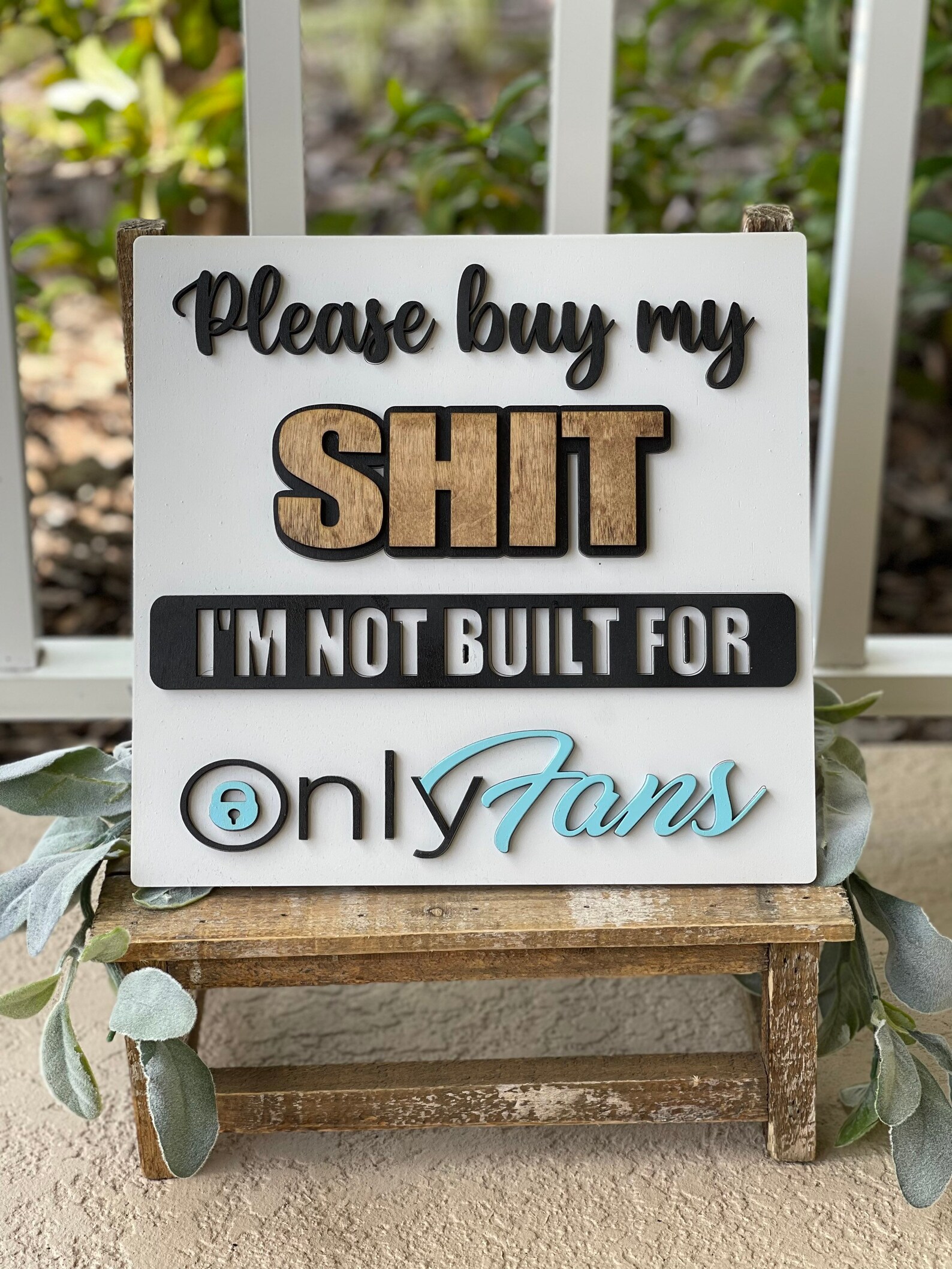 Funny Sales Sign Only Fans Funny Craft Fair Signs Etsy