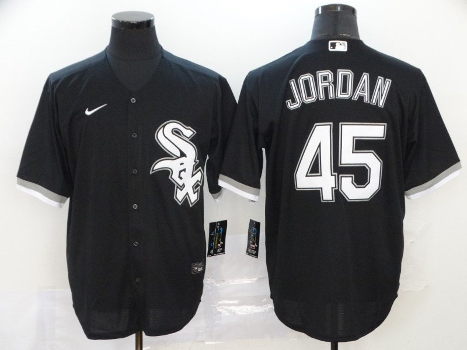 Men's Chicago White Sox 45 Michael Jordan Baseball Jersey Etsy