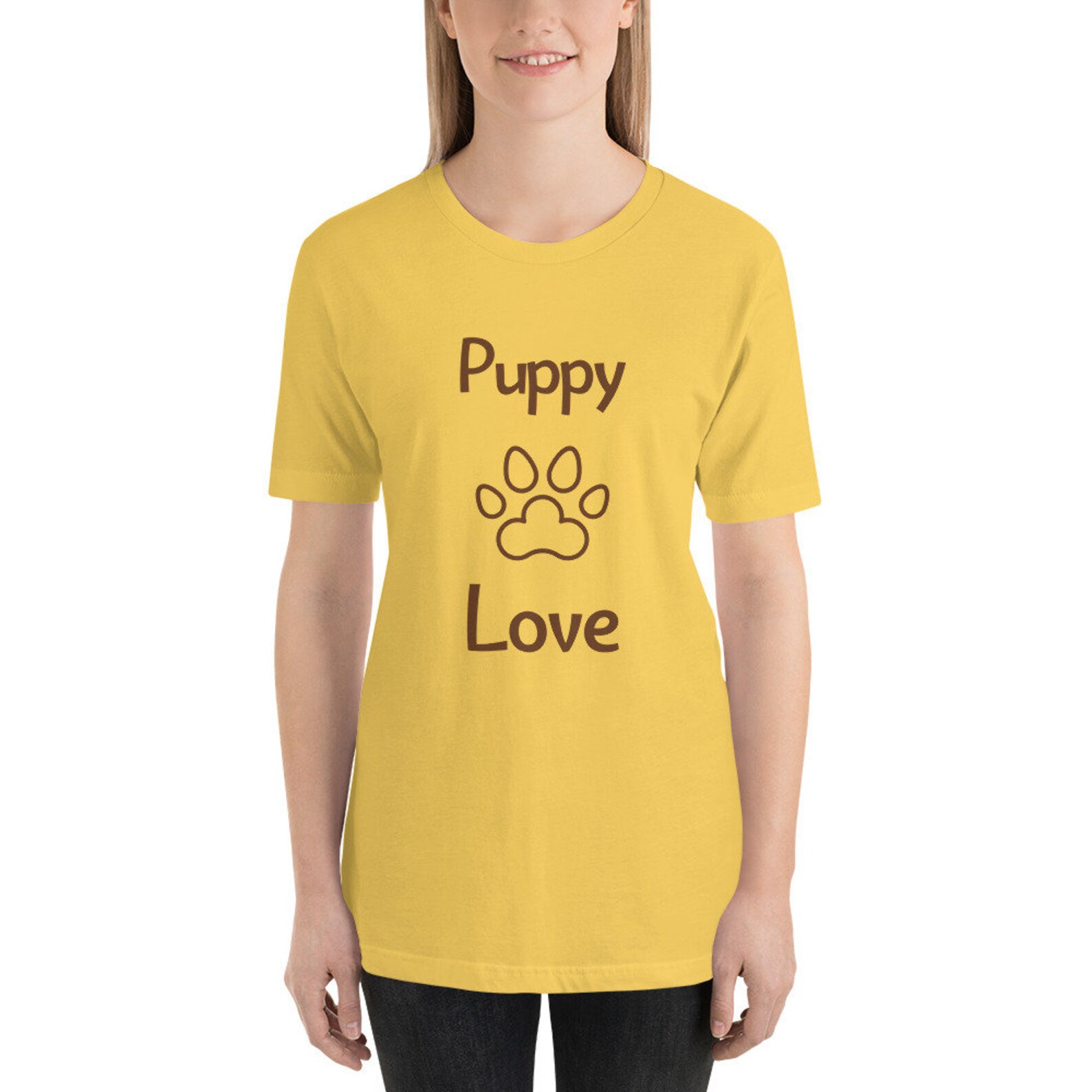 Puppy Love ShortSleeve Unisex TShirt Etsy