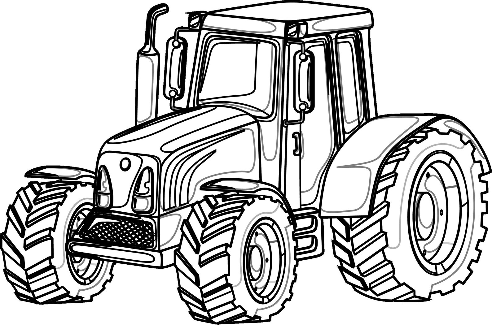 Download Truck Coloring Page for Kids-KDP Coloring for Kids Instant | Etsy