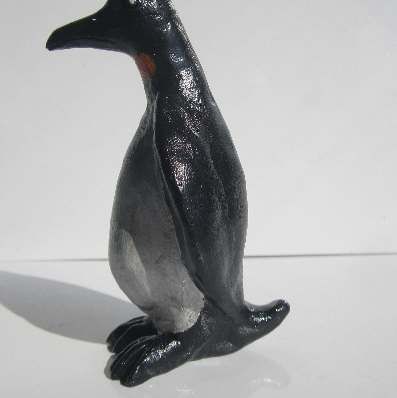 Penguin Polymer Clay Model Figure Etsy