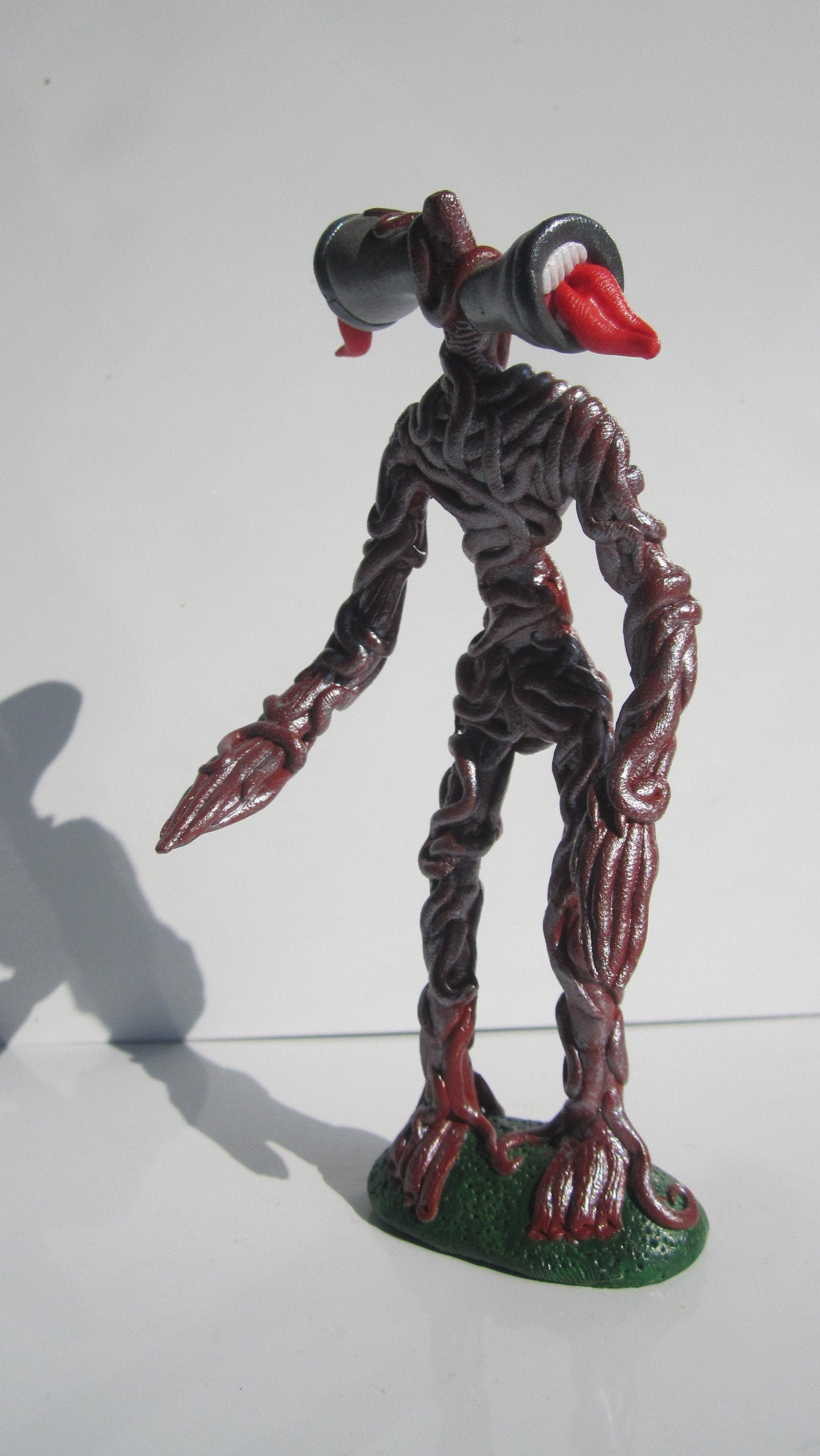 Siren Head Handmade Figure Sculpture Polymer Clay Sirenhead Etsy