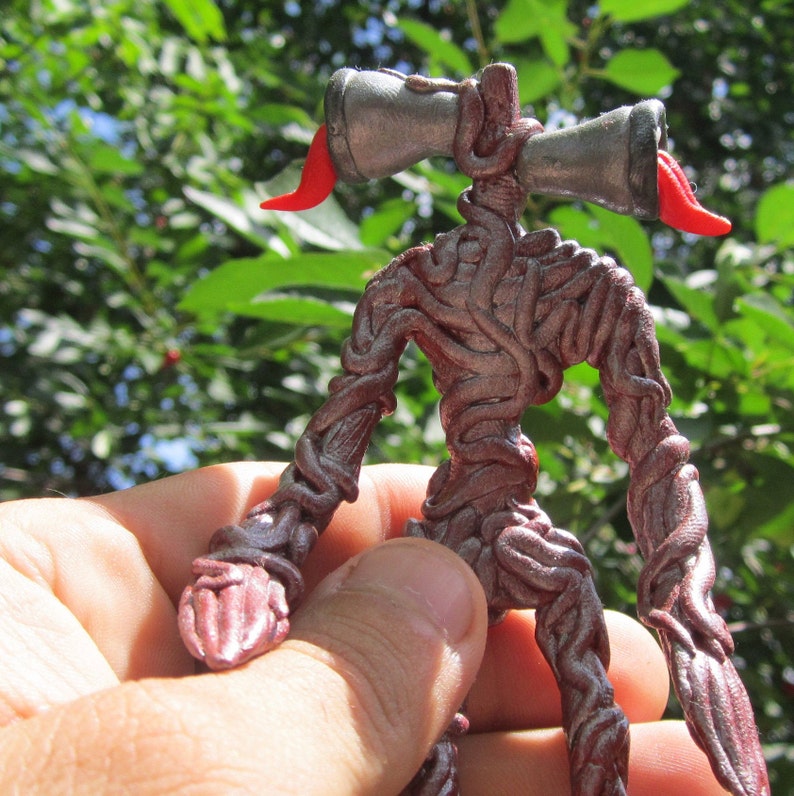 Siren Head Handmade Figure Sculpture Polymer Clay Sirenhead Etsy