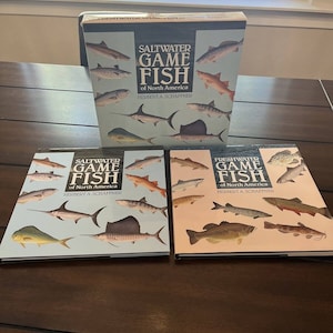 Gioco di acqua salata Pesce del Nord America di H.Schaffner Lotto di 2 set
