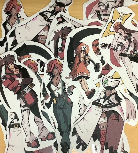 Guilty Gear Stickers Ro Collection Etsy