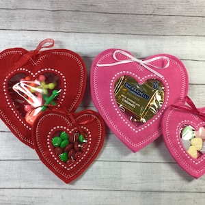 Heart Peekaboo Treat Bag, Valentine’s Day Treat Bag