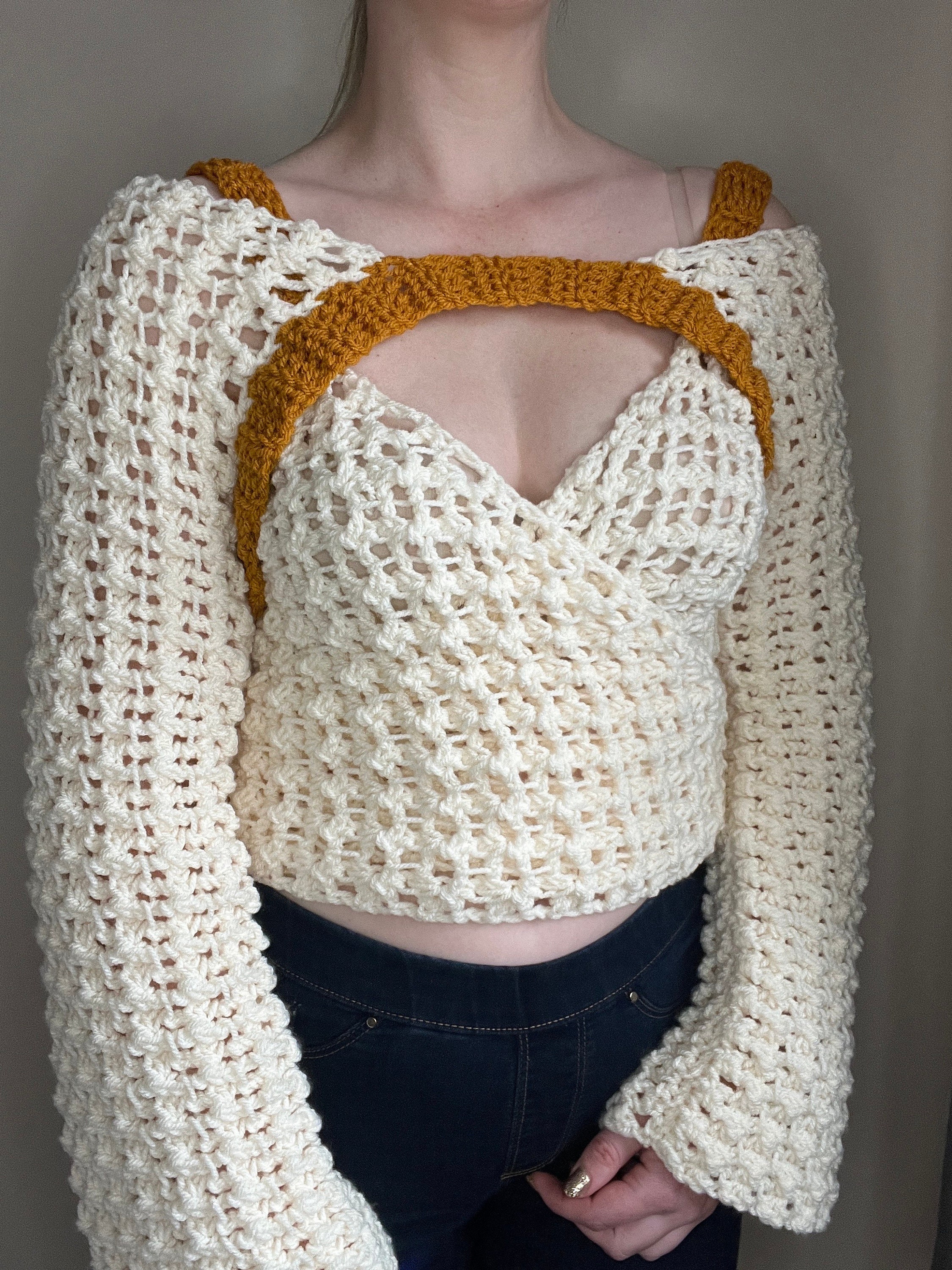 トップス EAPHI HAND CROCHET KNIT BUSTIER トップス EAPHI HAND CROCHET KNIT BUSTIER HAND CROCHET KNIT