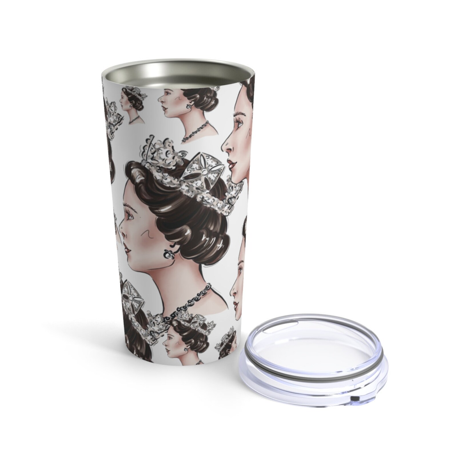 Queen Elizabeth II Memorial Tumbler Queen Elizabeth II Cup Etsy