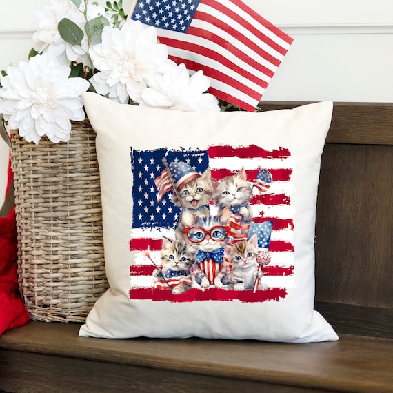 Americana pillow covers cheap