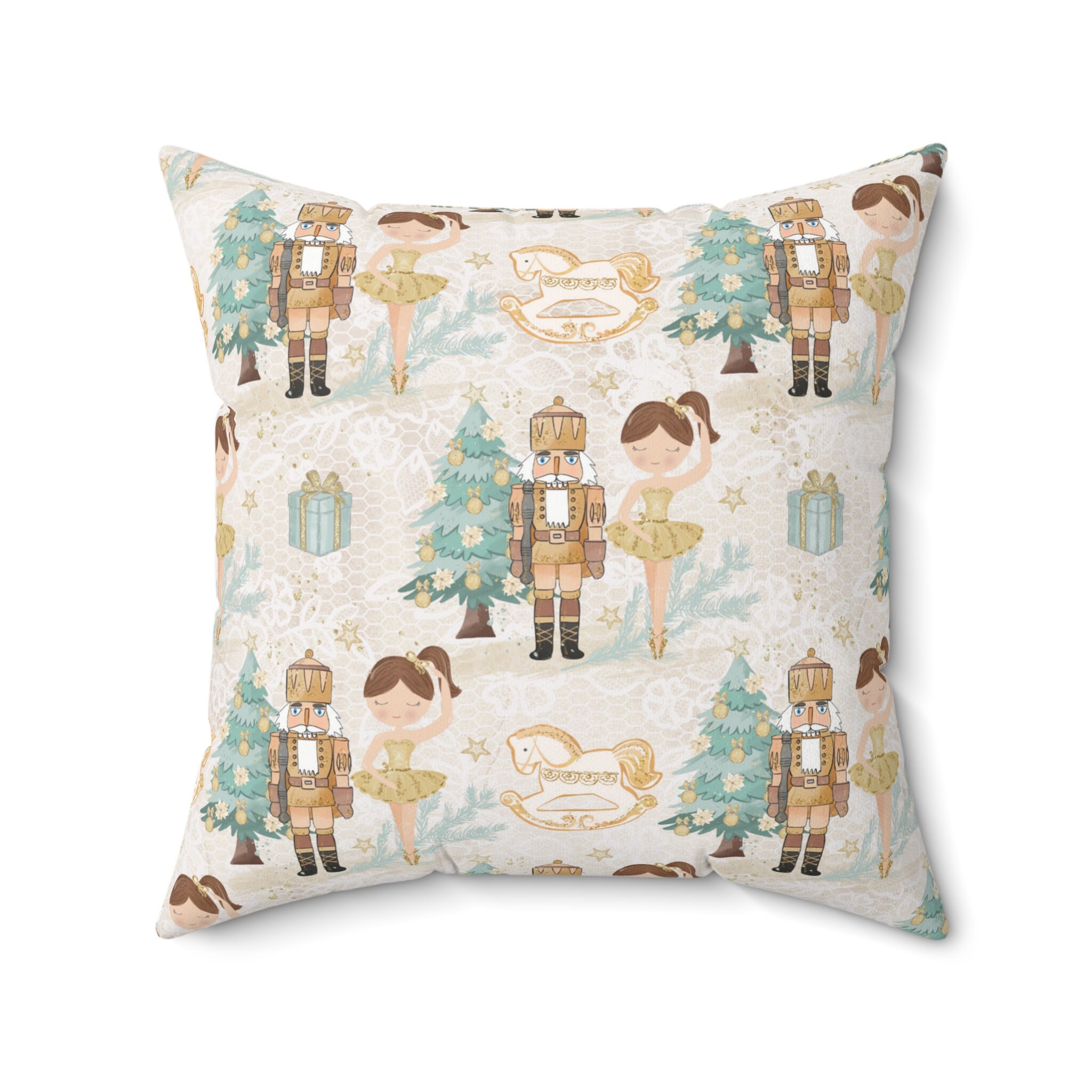 Nutcracker Pillow Nutcracker Decor Christmas Ballet Etsy